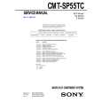 SONY CMTSP55TC Service Manual cover photo