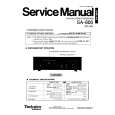 TECHNICS SA800 Service Manual cover photo