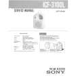 SONY ICF3100L Service Manual cover photo