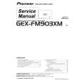 PIONEER GEX-FM903XM/UC Service Manual cover photo