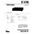 SONY STA790 Service Manual cover photo