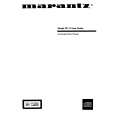 MARANTZ CD17 Owner's Manual cover photo