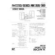 SONY MHC3600 Service Manual cover photo
