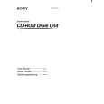 SONY CDU7811 Owner's Manual cover photo
