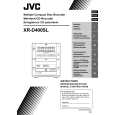 JVC XR-D400SLE Owner's Manual cover photo