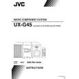 JVC CA-UXG45 Owner's Manual cover photo