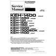 PIONEER KEH1150 X1M/ES Service Manual cover photo