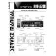 KENWOOD KVR-A70R Service Manual cover photo