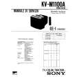 SONY KVM1100A Service Manual cover photo