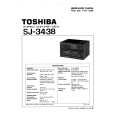TOSHIBA SJ3438 Service Manual cover photo