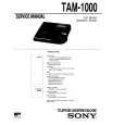 SONY TAM-1000 Service Manual cover photo