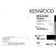 KENWOOD DPX-4100V Owner's Manual cover photo