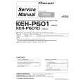 PIONEER KEH-P6010/XM/UC Service Manual cover photo