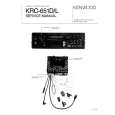 KENWOOD KRC651D Service Manual cover photo