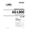 TEAC AG-L800 Service Manual cover photo