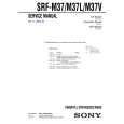 SONY SRFM37V Service Manual cover photo