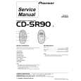 PIONEER CD-SR90/E Service Manual cover photo
