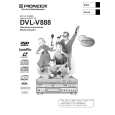 PIONEER DVL-V888 Owner's Manual cover photo