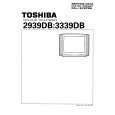 TOSHIBA 3339DB Service Manual cover photo