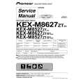 PIONEER KEXM8627ZT Service Manual cover photo