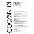 KENWOOD DPC-961 Owner's Manual cover photo