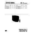 SONY KVS3411A Service Manual cover photo