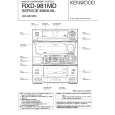 KENWOOD RXD981 Service Manual cover photo