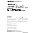 PIONEER S-DV525/XTW/EW Service Manual cover photo