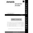 AIWA XRMD99 Service Manual cover photo