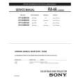SONY KP-53XBR300 Owner's Manual cover photo
