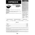 HITACHI SA5 S Service Manual cover photo