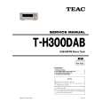 TEAC T-H300DAB Service Manual cover photo