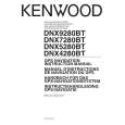 KENWOOD DNX9280BT Owner's Manual cover photo
