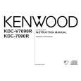 KENWOOD KDC-7090R Owner's Manual cover photo