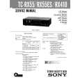 SONY TCRX410 Service Manual cover photo