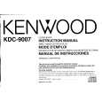 KENWOOD KDC9007 Owner's Manual cover photo