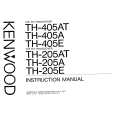 KENWOOD TH-205E Owner's Manual cover photo