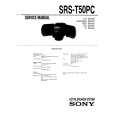 SONY SRS-T50PC Service Manual cover photo