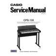 CASIO CPS130 Service Manual cover photo