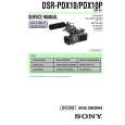 SONY DSRPDX10P Service Manual cover photo