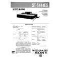 SONY STS444ES Service Manual cover photo