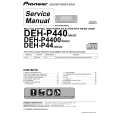 PIONEER DEH-P4400/XN/UC Service Manual cover photo