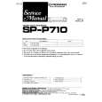 PIONEER SPP710 Service Manual cover photo