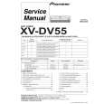 PIONEER XV-DV55/ALBXJ Service Manual cover photo