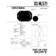 SONY XS-HL571 Service Manual cover photo