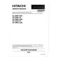 HITACHI CP2894TA Service Manual cover photo
