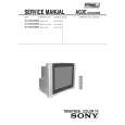 SONY KVDR34M69 Service Manual cover photo