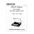 DENON DP-61F Service Manual cover photo