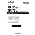 AKAI GX-95MKII Owner's Manual cover photo