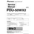 PIONEER PDU-50WX2/TUCYV Service Manual cover photo